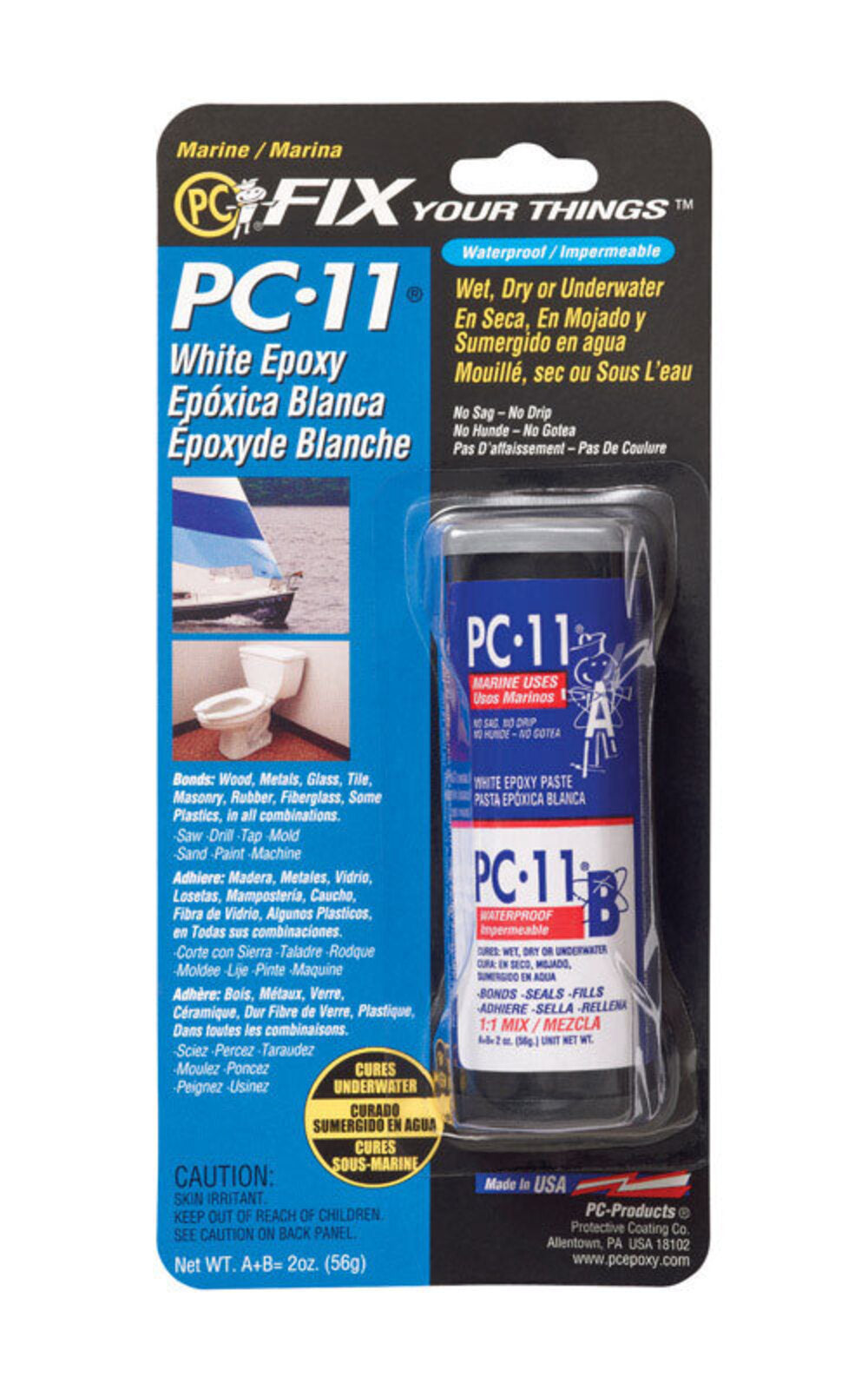 GLUE EPOXY PC-11 2OZ