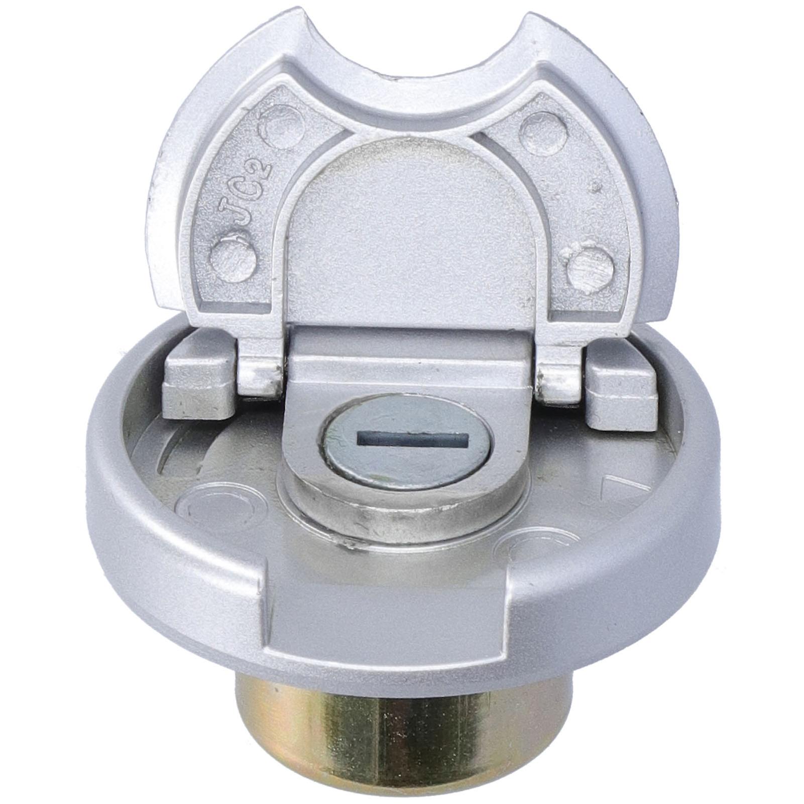 Gas Tank Lock Cap With Keys Stainless Steel Parts Universal For Gy6 Scooter Motorcycle