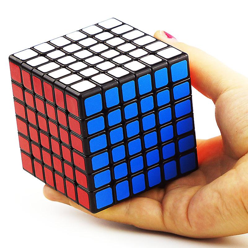 6x6x6 Pvc Frosted Magic Cube Colorful Magic Cube Puzzle Toy