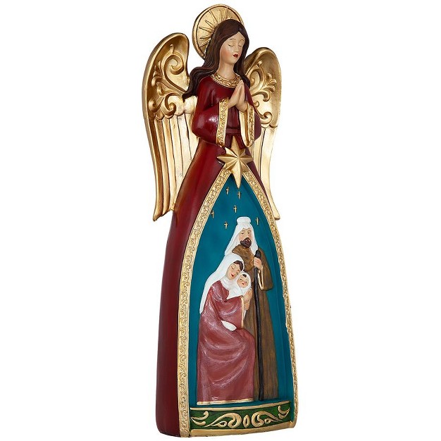 Design Toscano Blessed Holy Family Christmas Nativity Scene Statue Multi colored