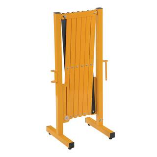 Vestil 139 in. x 38 in. Yellow Steel Expand-A-Gate EXGATE-30