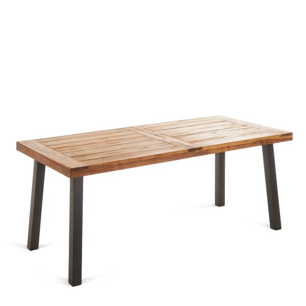 Della Acacia Wood Dining Table