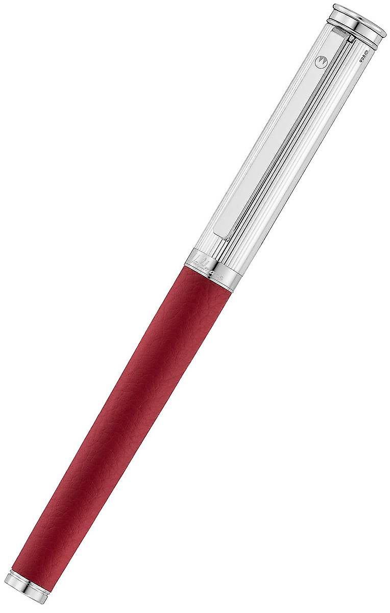 Waldmann Pens Solon Leather Stainless Steel Nib Fountain Pen - Oriental Red