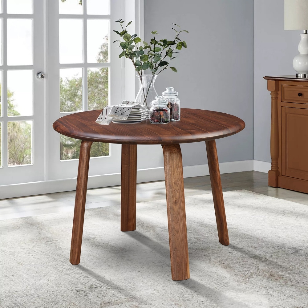 Macari Marg Scandinavian Solid Wood Dining Table