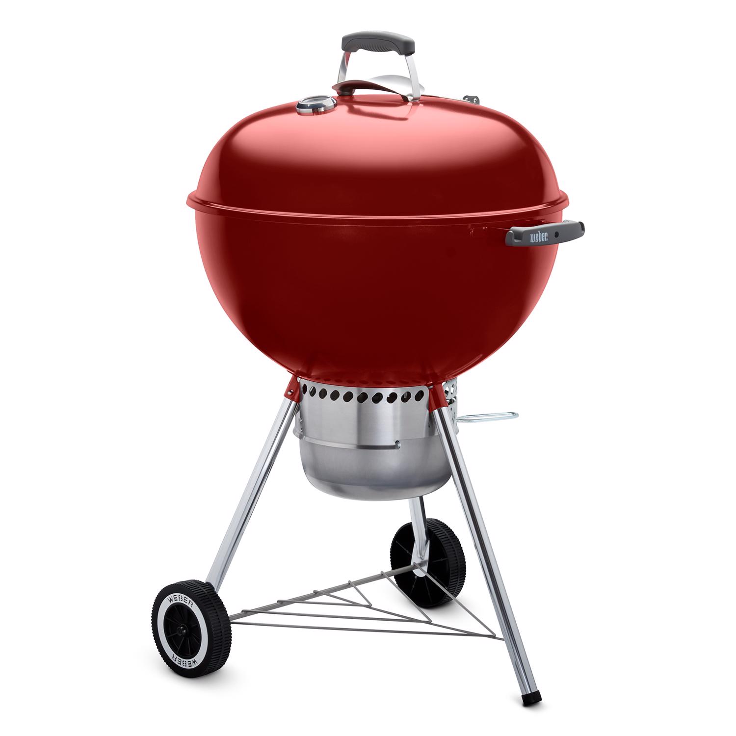 Weber 22 in. Original Kettle Premium Charcoal Grill Crimson