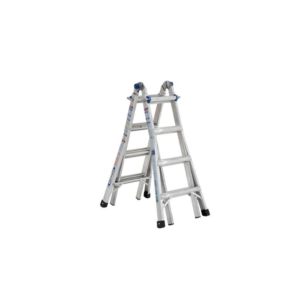 18 Ft. Reach Height Type IA Aluminum Multi-Position Ladder