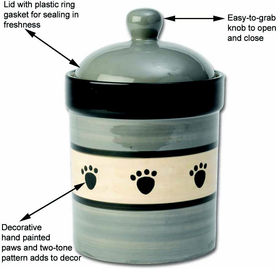 PetRageous Designs Metro Pet Treat Jar