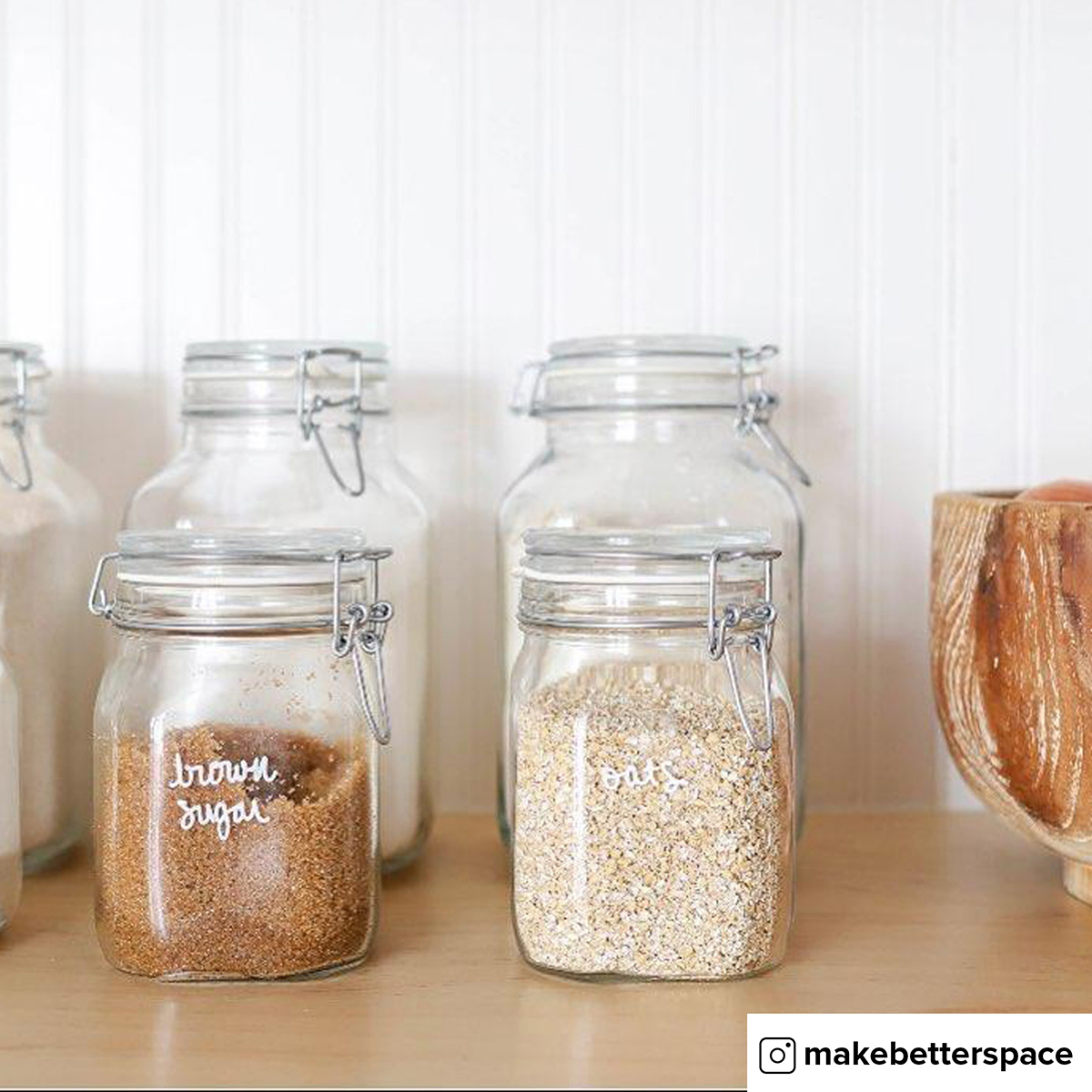 Bormioli Hermetic Glass Storage Jars