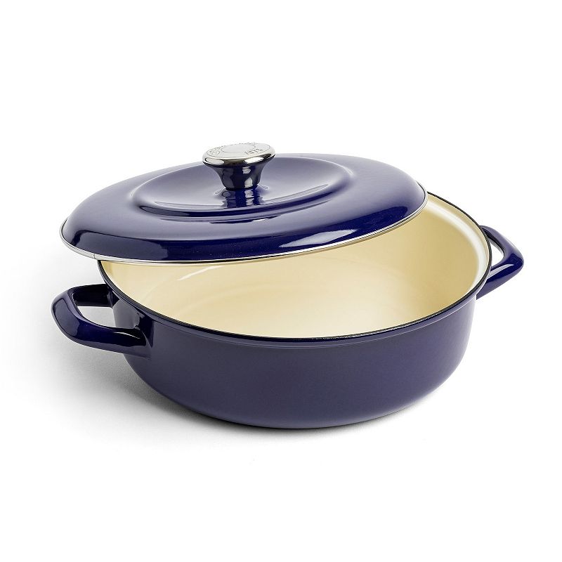 Merten and Storck German Enameled Iron 4.5-qt. Casserole Braiser