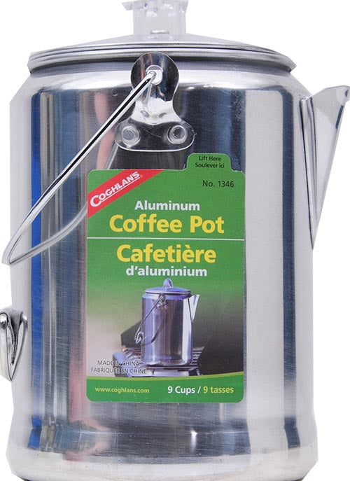 Coghlan's Aluminum 9-Cup Coffee Percolator