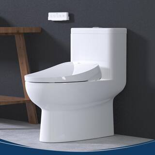 BIO BIDET Discovery DLS Electric Bidet Seat for Elongated Toilets in White with Auto Open DiscoveryDLS