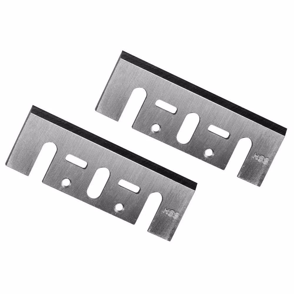 POWERTEC 3-1/4 in. HSS Planer Blades for Makita D17217 / N1900B (Set of 2) and#8211; XDC Depot