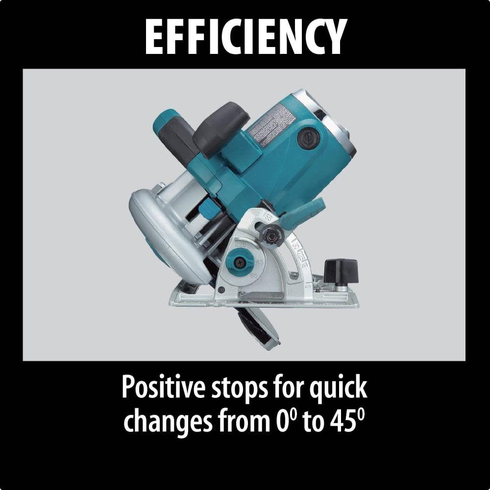 Makita 7-1/4 In. Magnesium Circular Saw with L.E.D. Lights; Electric Brake. 5007MGA from Makita