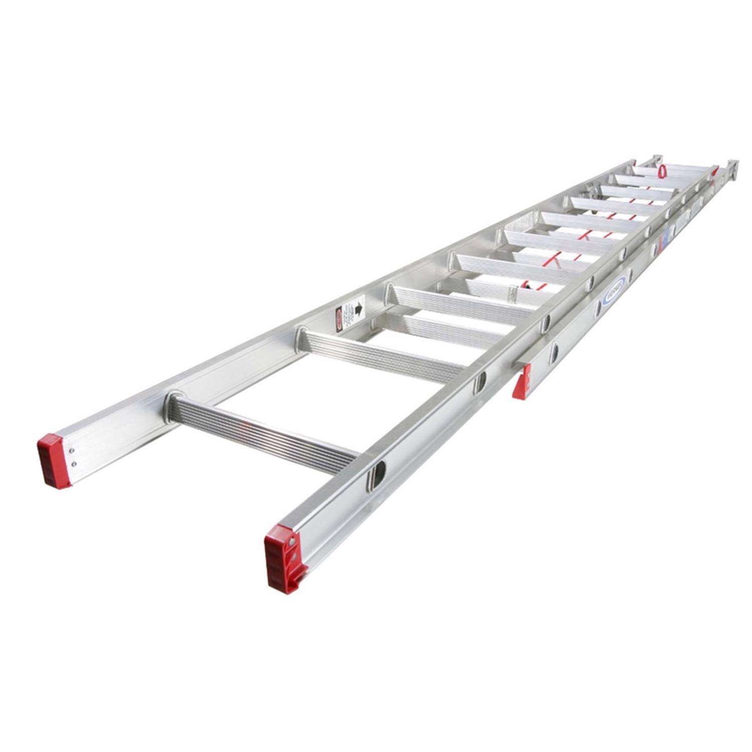 Werner 20-foot Aluminum Extension Ladder Type III 200 lb. capacity