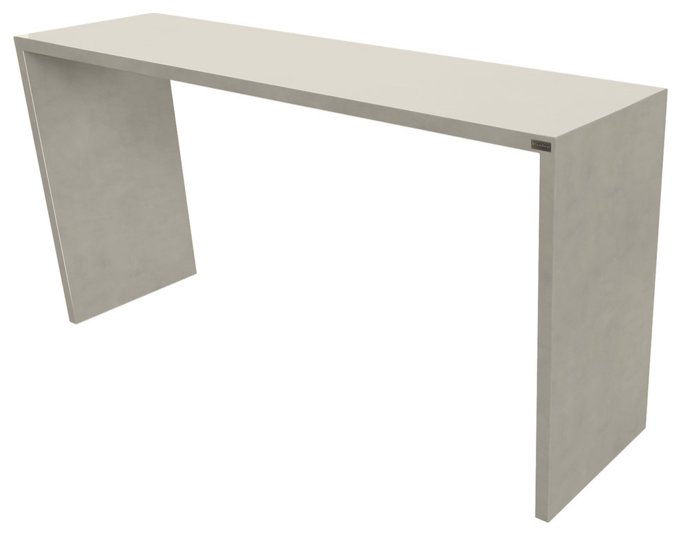 Circa Concrete Console Table   Industrial   Console Tables   by Trueform Concrete  LLC  Houzz