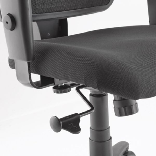 Lorell Managerial Mesh Mid-Back Office Chair