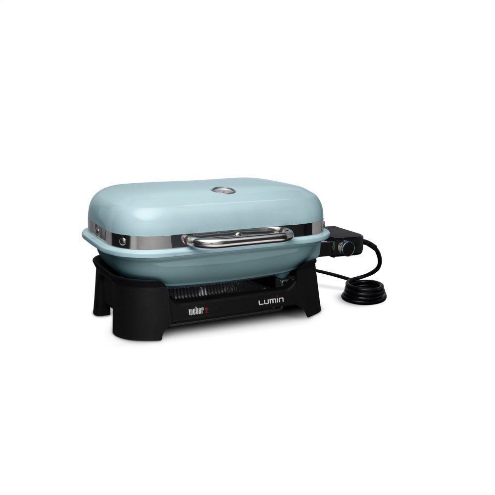 Weber 91400901 Lumin Compact Electric Grill - Ice Blue