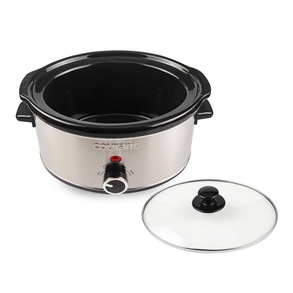 Courant 7.0 qt. Oval Slow Cooker Stainless Steel MCSC7025ST974