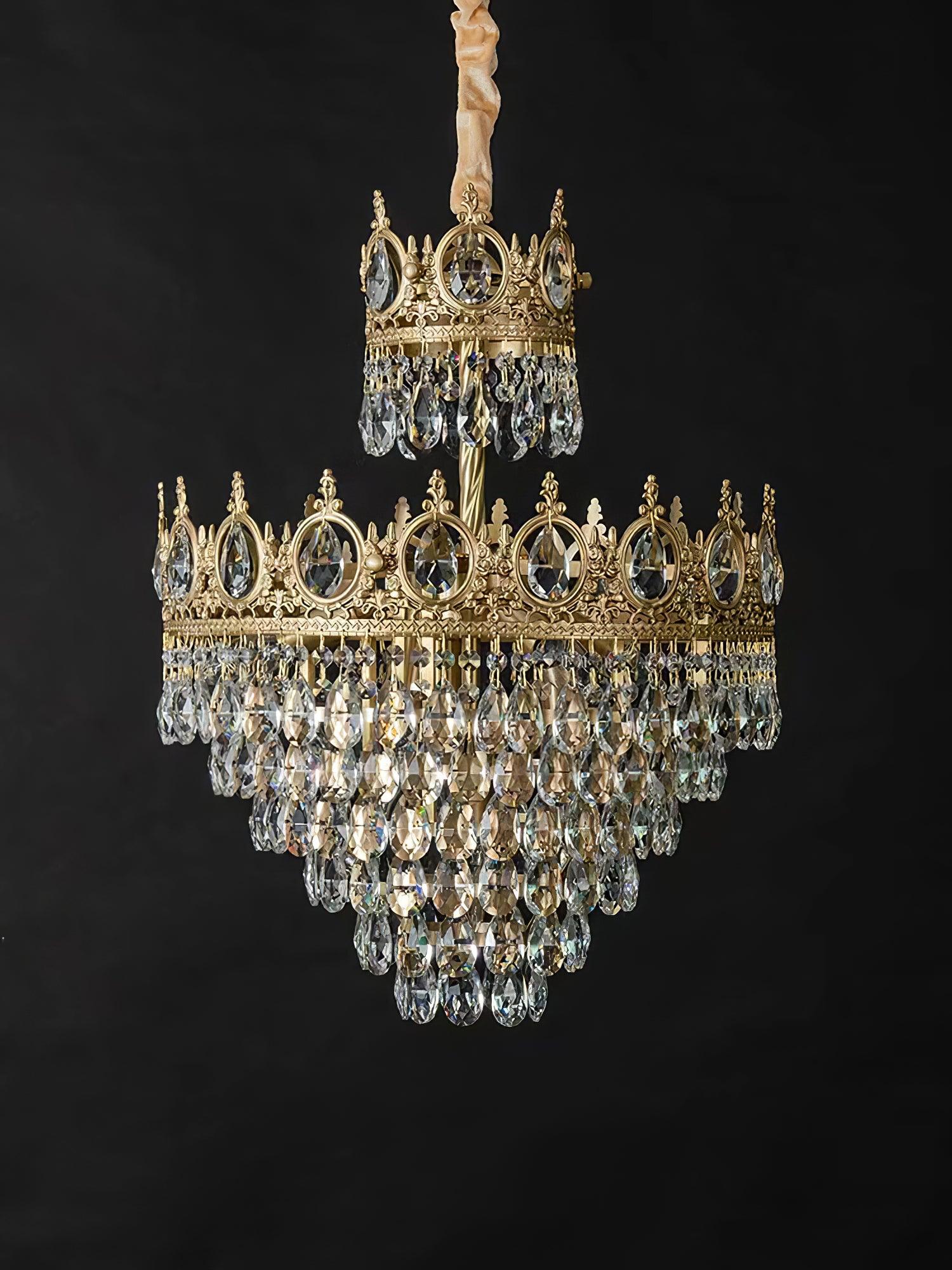 Vintage Crystal Chandelier