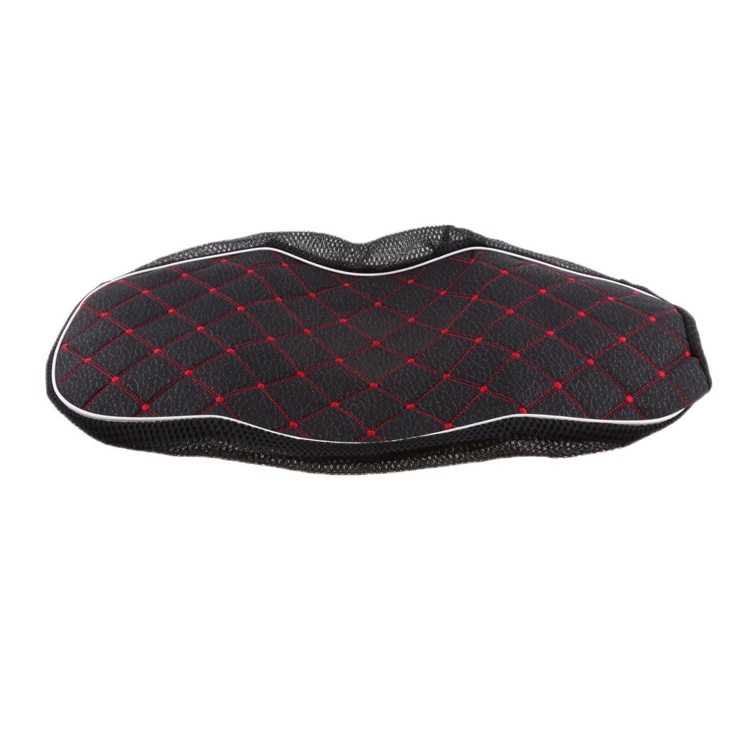 Breathable Seat Cushion Protective Cover For Electric Car Scooter Bck - XL