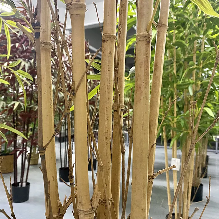 210cm factory direct supply best price high quality artificial bamboo for outdoor decor