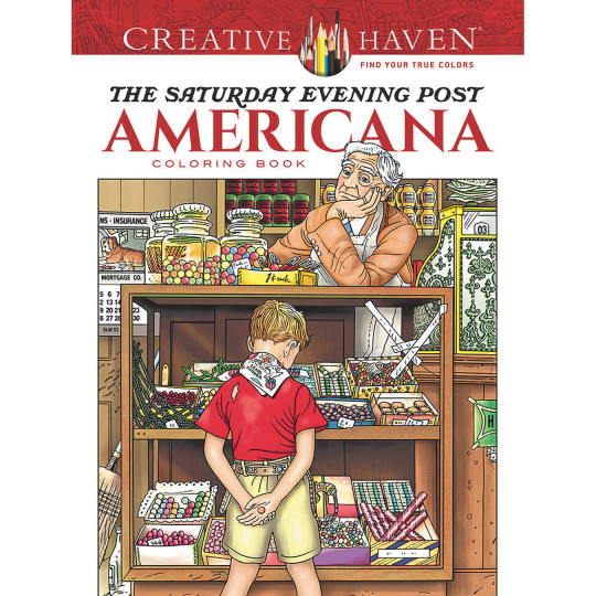 Creative Haven Americana Coloring Books