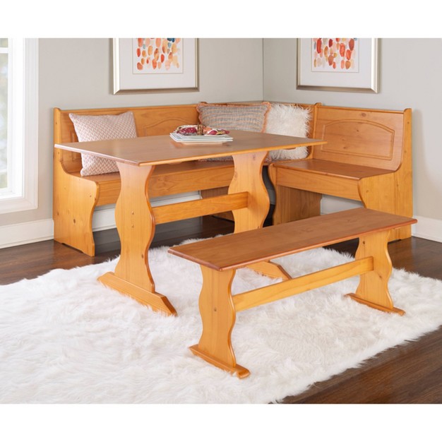 Chelsea Nook Dining Table Set Linon