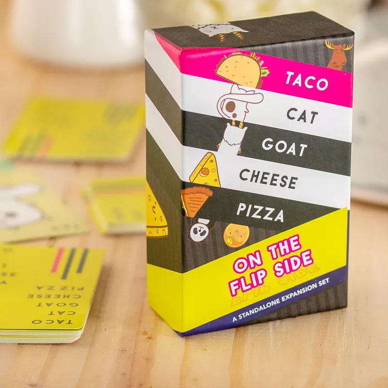 Taco Cat Goat Cheese Pizza - On The Flip Side by Dolphin Hat Games