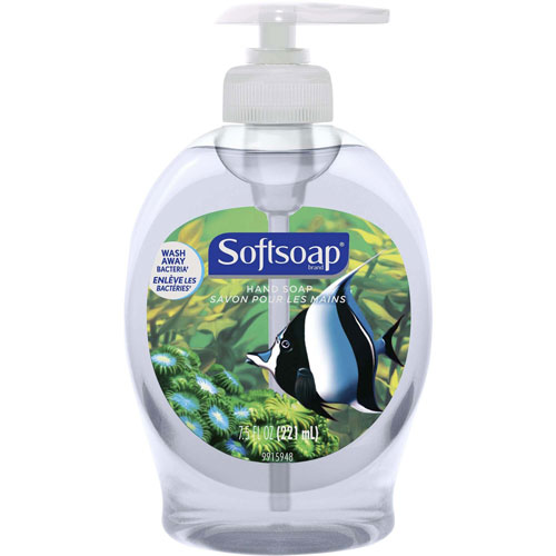 Colgate Palmolive Softsoap Liquid Hand Soap | Aquarium， 7.5 fl. oz.， Clear | CPC04966