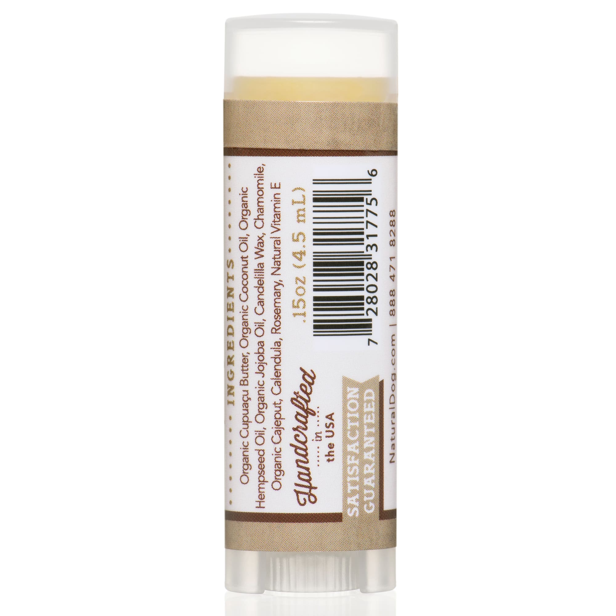 Natural Dog Company Paw Soother Balm Stick for Dogs， 2 oz.