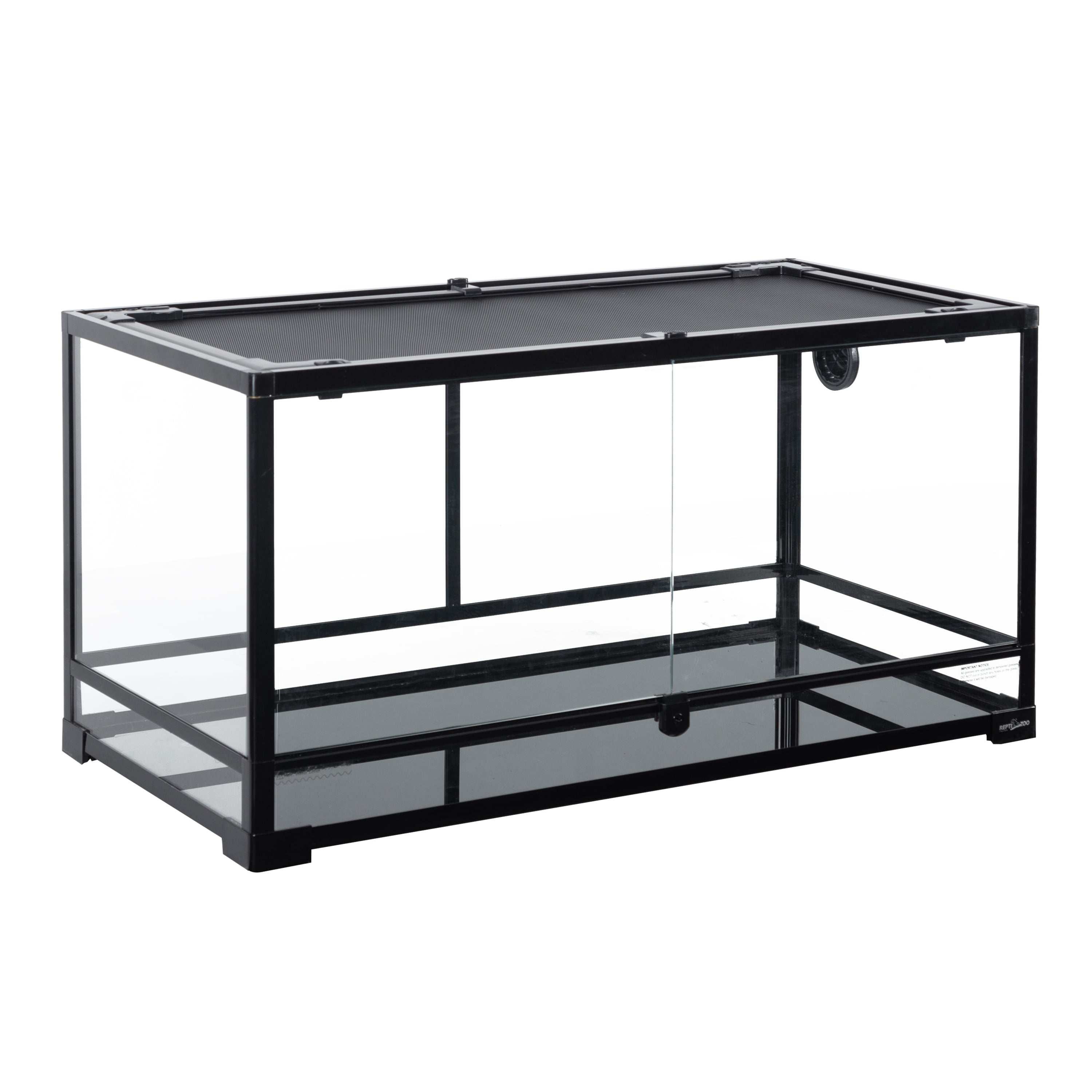 REPTI-ZOO Front Double Doors Opening Glass Terrarium-40 Gallon