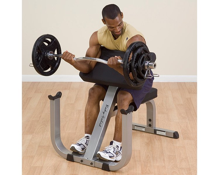 Body-Solid Heavy-Duty Preacher Curl Bench