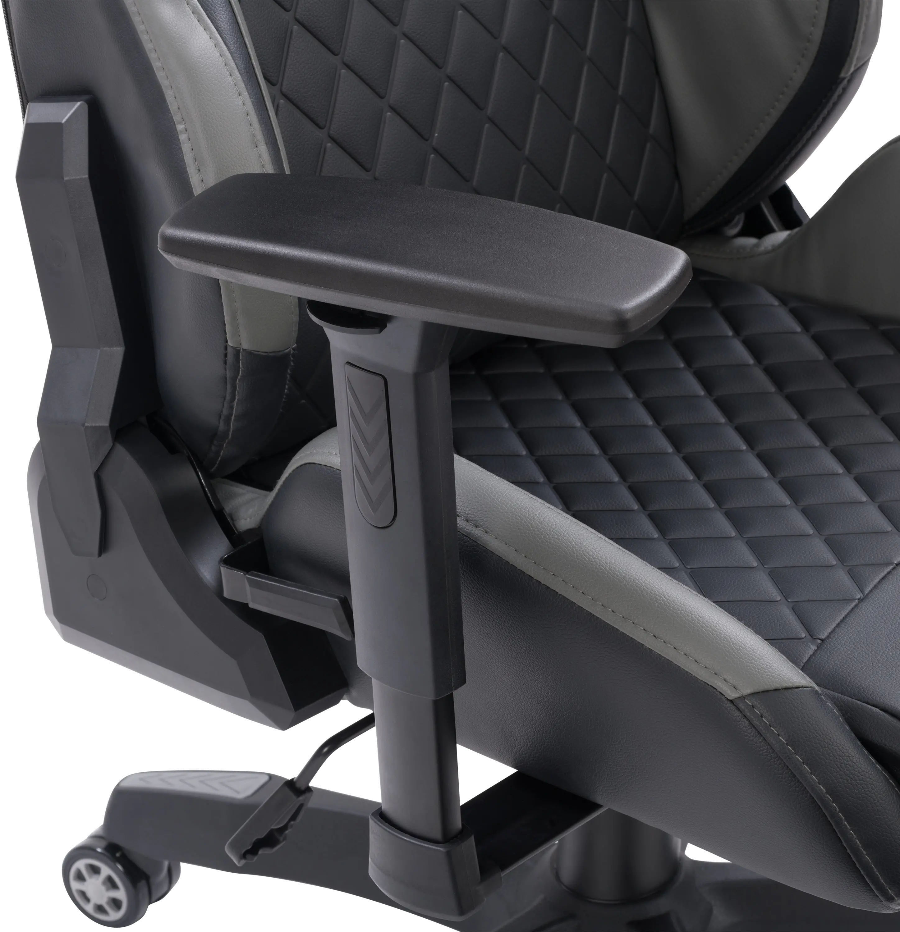 Nightshade Black and Gray Gaming Chair