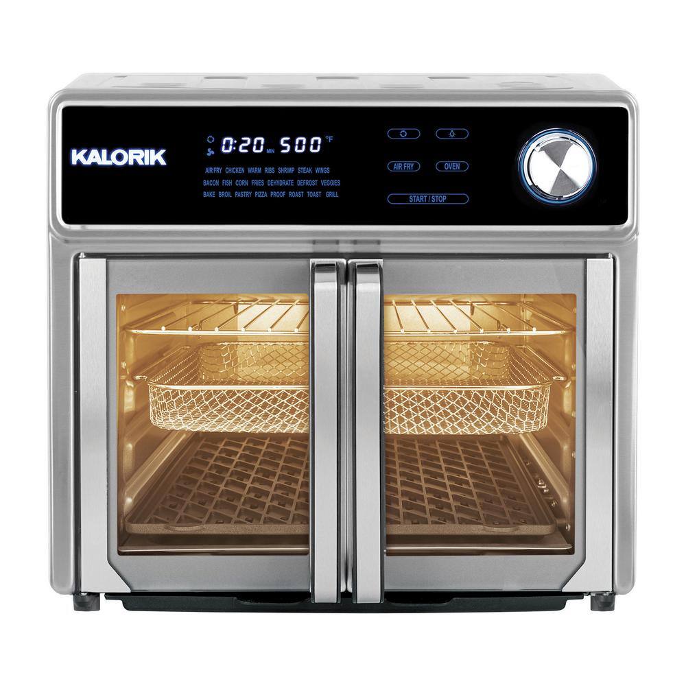 KALORIK MAXX 26 Qt. Stainless Steel Digital Air Fryer Oven Grill AFO 47631 SS2