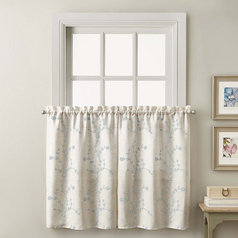 CHF Lynette Tier Window Curtain Set