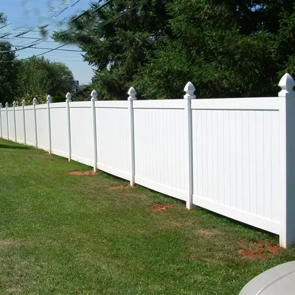 Factory Direct Supply 6x8 Vinyl Coated full privacy fence panel  fence trellis gates whosale vinyl fence panel