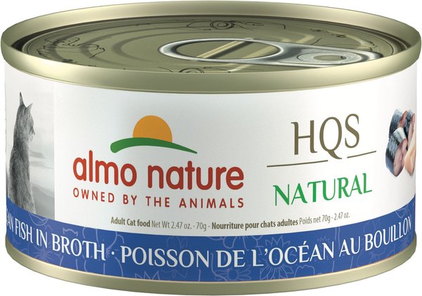 Almo Nature Natural Ocean Fish in Broth Grain-Free Canned Cat Food