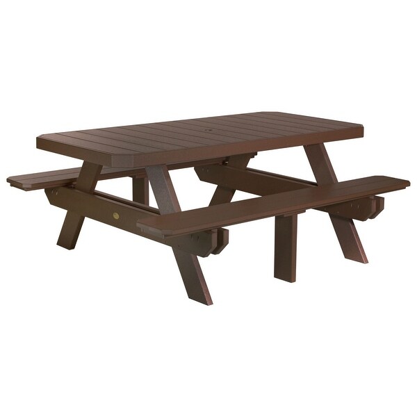 Poly Lumber 6' Rectangular Picnic Table