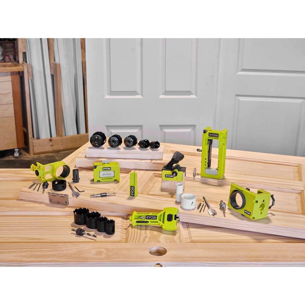 RYOBI Wood Door Lock Installation Kit A99DLK5