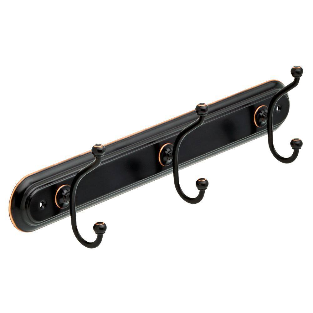 Delta Porter Triple Towel Hook in Oil Rubbed Bronze 78436-ORB