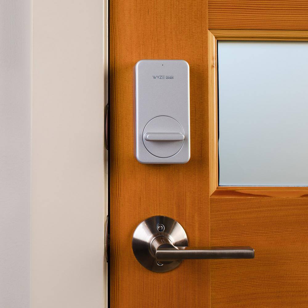 WYZE Single Cylinder Deadbolt Smart Lock WiFi and Bluetooth Enabled Deadbolt Works with Alexa WLCKG1