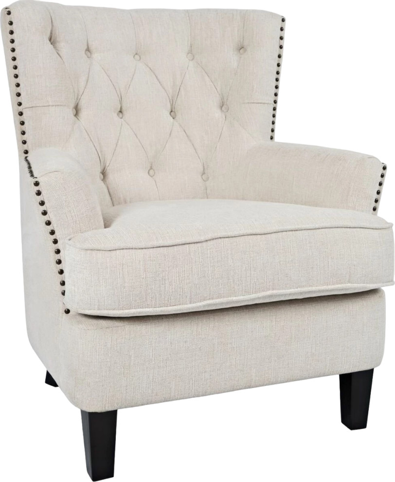 Bryson Accent Chair   Transitional   Armchairs And Accent Chairs   by HedgeApple  Houzz