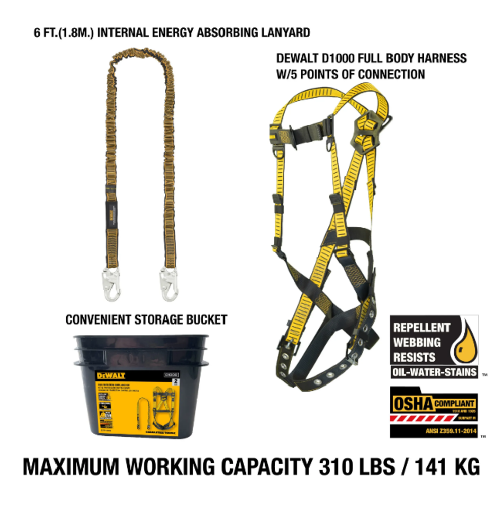 DEWALT Fall Protection Compliance Kit DXFP120001 from DEWALT