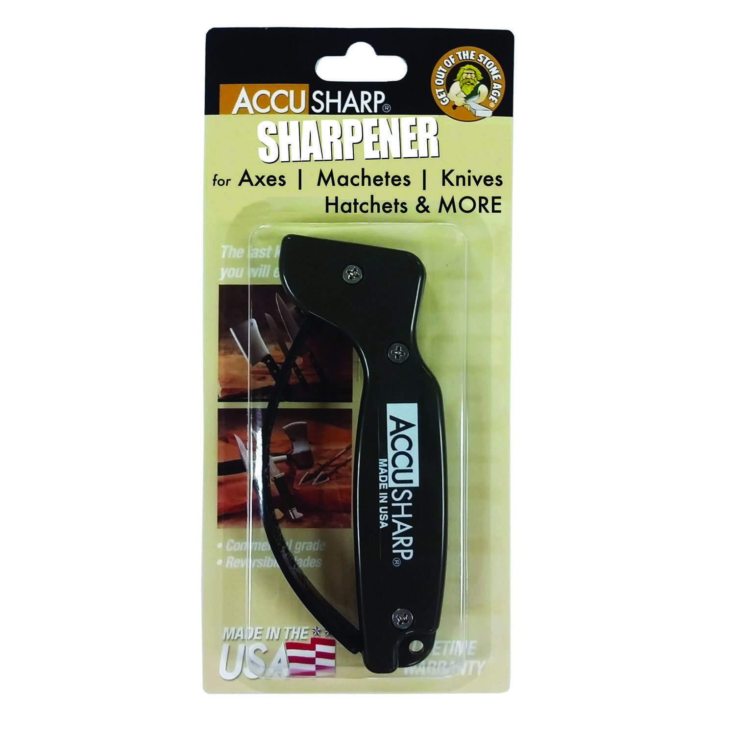 AccuSharp Semi-Gloss Tungsten Carbide 1 stage Knife and Tool Sharpener