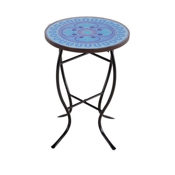 Mosaic Art Collection Accent Table (Set of 2)