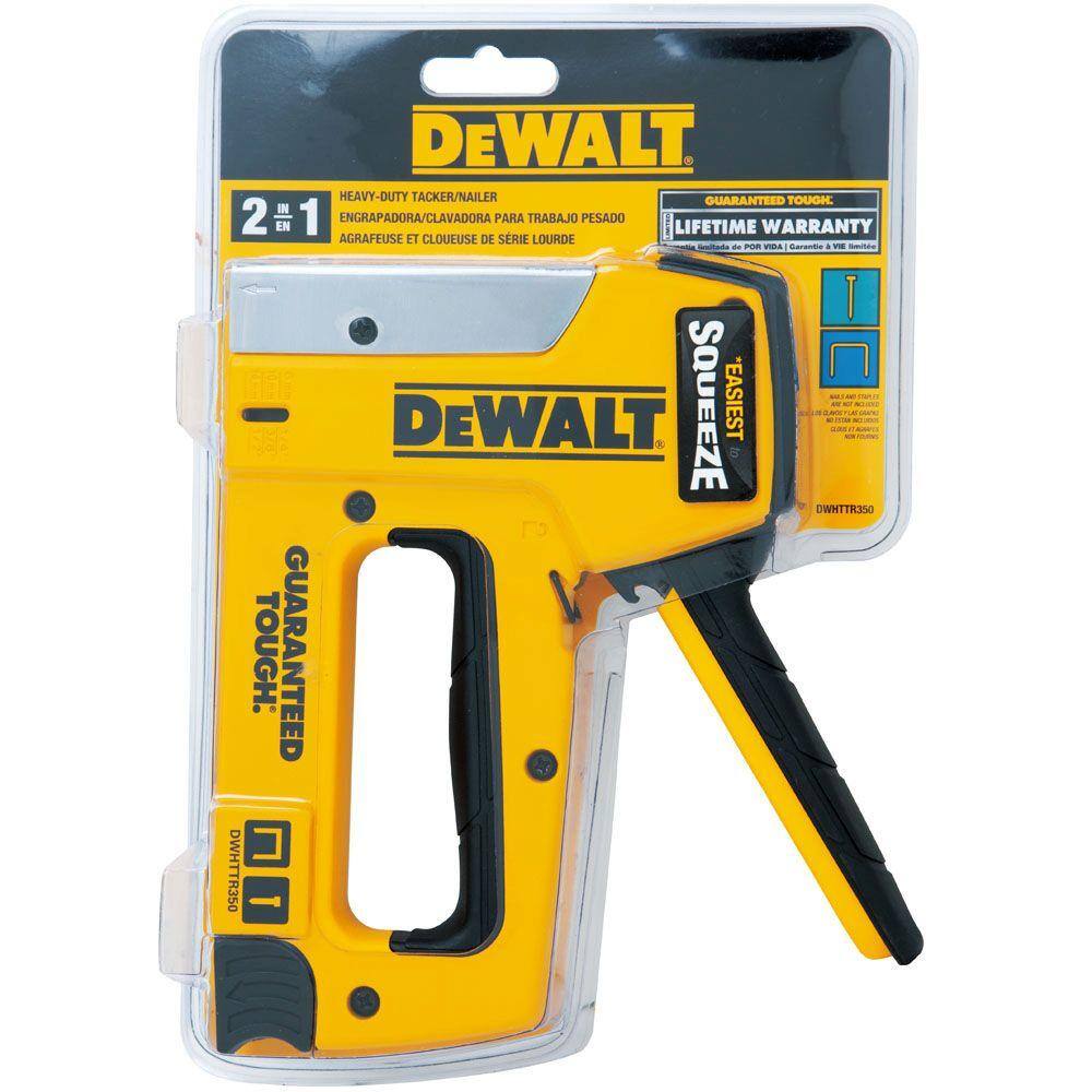 DW 18-Gauge Heavy-Duty StapleNail Gun DWHTTR350