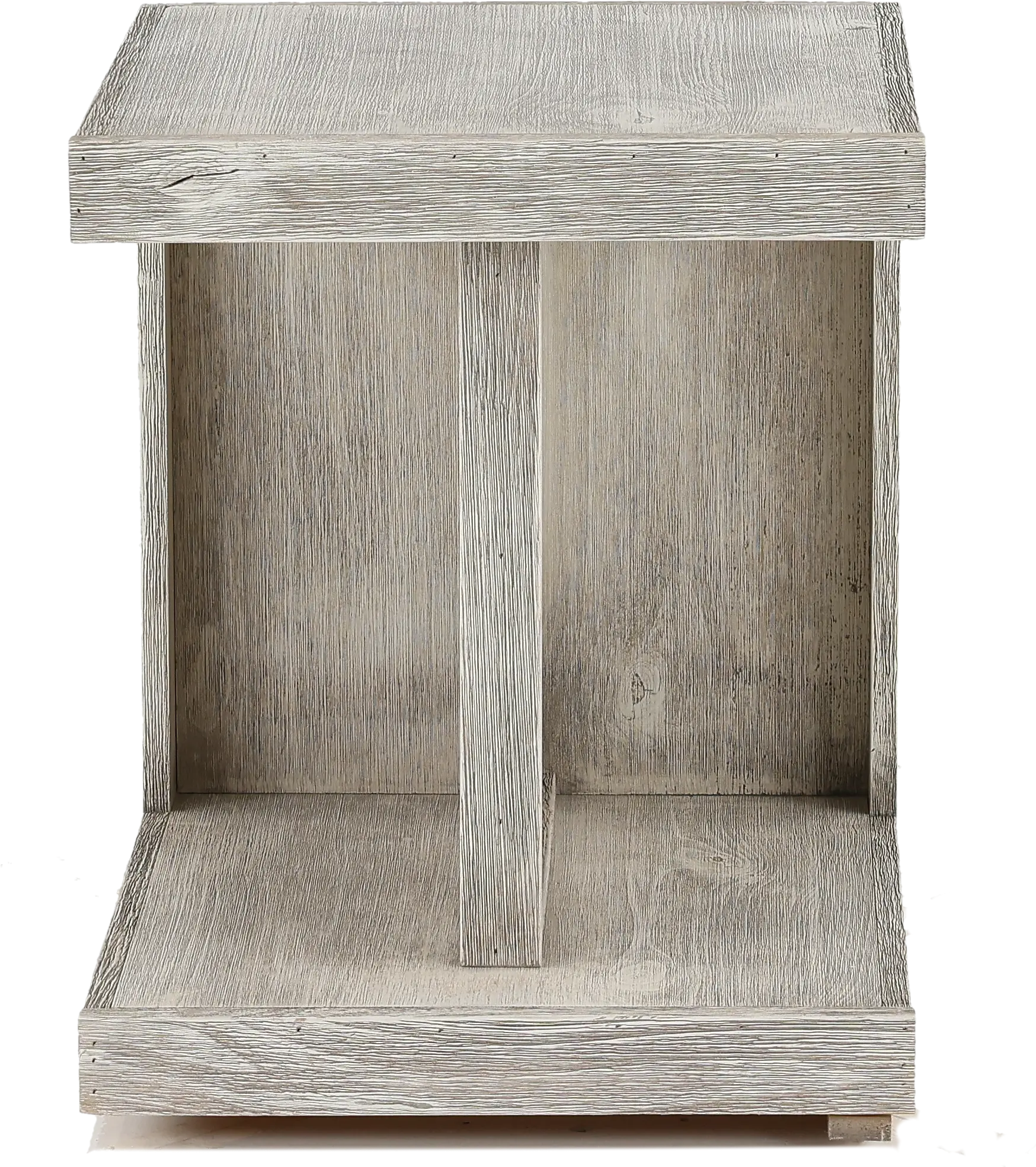 Avery Loft Limestone Gray End Table