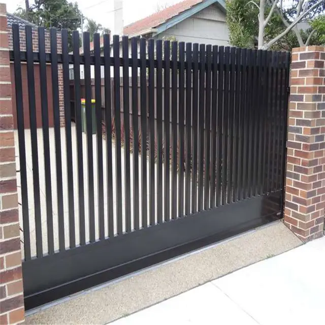 Factory Supply Decorative Modern Aluminum Fence And Gate