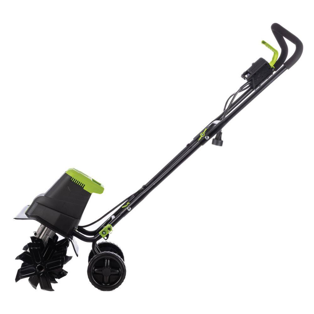 EARTHWISE POWER TOOLS BY ALM 18 in. 14 Amp Electric Garden Tiller Cultivator TC70018EW