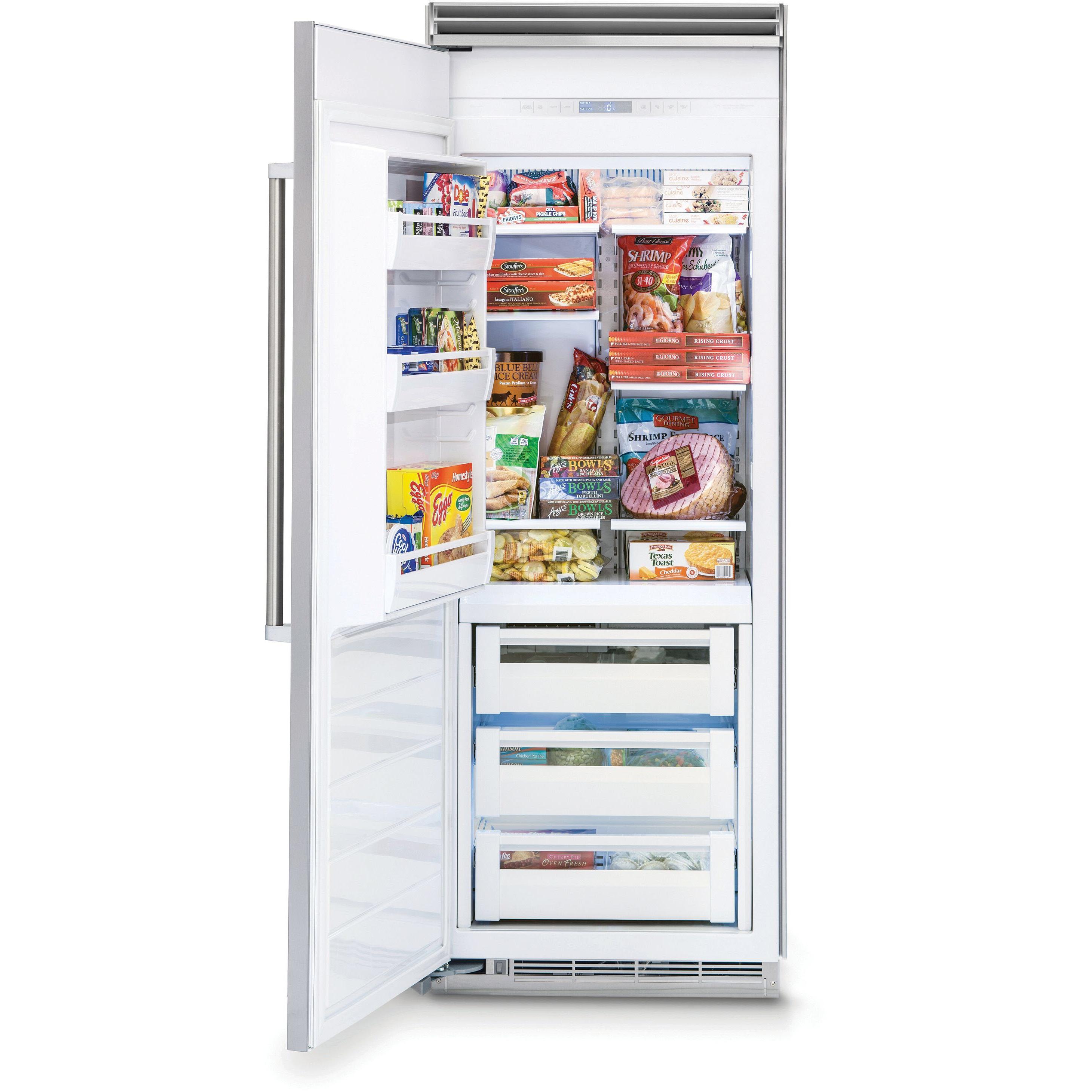 Viking 15.9 cu.ft. Upright Freezer with Interior Ice Maker VCFB5303LAB